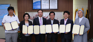 칠곡군은 지난 7일 사회적기업의 안정적인 자립 기반 마련을 위한 사업개발비 지원약정을 체결했다.