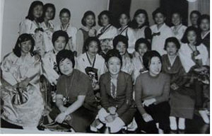 지난 1969년 파독 간호사들의 당시 모습. 서정숙 씨 제공