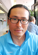 헬멧을 쓰지 않은 도 씨.