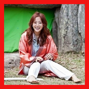김희선 빨강 머리 