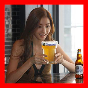 한채영 맥주잔 보다 작은 얼굴 