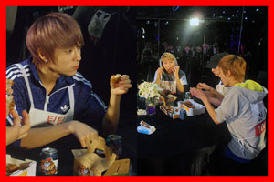 틴탑 초복 셀카 