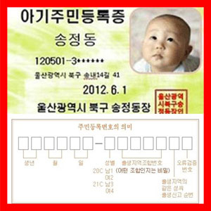 주민등록번호 의미 