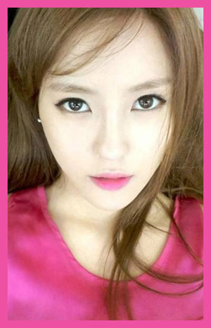 효민 구미호 셀카 