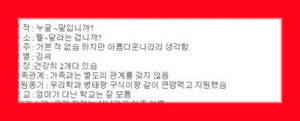 황당한 이력서 