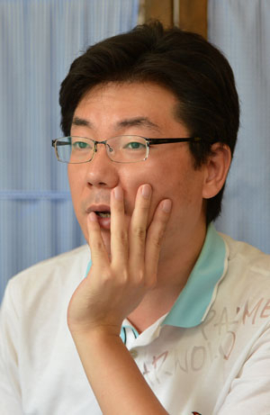 지역 출신 김수박 작가는 앞으로 대구경북의 생태적 특성을 해석한 만화를 그리고 싶다고 했다. 성일권기자