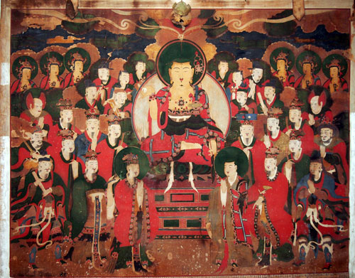 문화재청은 대구 동화사 지장시왕도(地藏十王圖)를 보물 제1773호로 지정했다고 23일 밝혔다.(문화재청 제공)