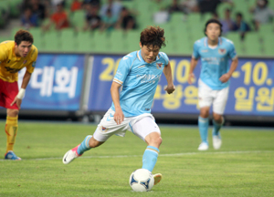7일 전남과의 경기에서 3경기 연속 골에 도전하는 대구FC 황일수.