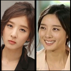 이청아 비교 사진 
