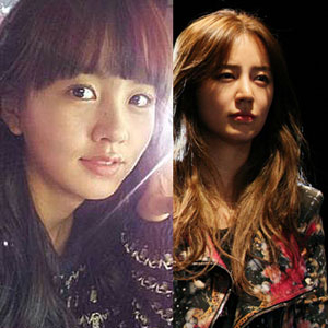 윤은혜 김소현 닮은꼴 