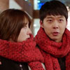박유천 윤은혜 커플 목도리 