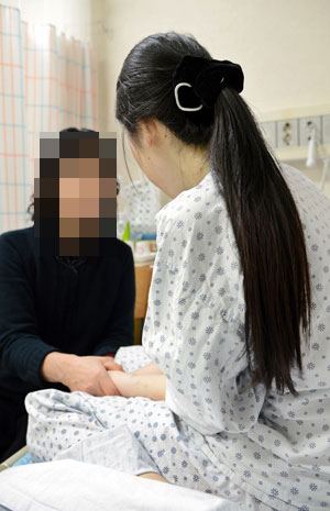 크론병을 앓고 있는 윤혜인(가명