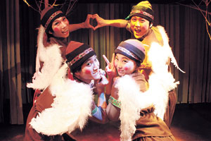 극단 온누리가 올해 정기공연으로 올릴 독특한 보드빌(노래