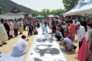 지난해 선비문화축제 모습.