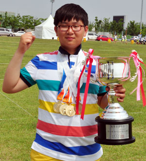 양궁 초등생 3관왕 서민기