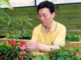 정 씨는 노인복지관에 일찍 나와 꽃들을 돌보고 곳곳을 정리한다. 모두들 행복한 하루가 되길 바라는 마음이란다