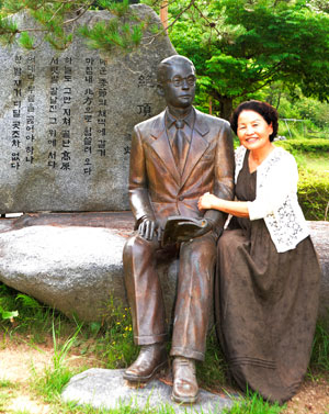이옥비 여사는 아버지 이육사 시인이 지어준 이름에는 당신이 원했던 삶이 담겨 있는 것 같다고 말했다.