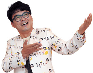 지역 첫 토크 콘서트(7∼11일, 엑터스토리 소극장)를 여는 대한민국 행복충전사 1호 이상국 MC. 그는 자신을 