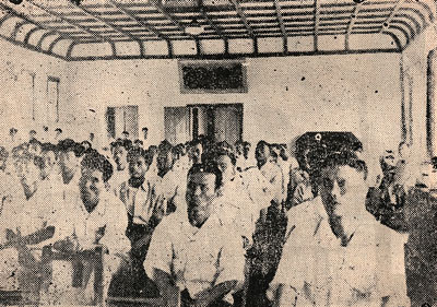 단기 4288년(1955년) 8월 10일 경북대구한의사회 주최로 열린 제1회 학술강연회 모습이다. 대구시한의사회 제공.