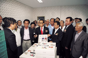 지난해 9월 상주시농업기술센터와 상주오디뽕클러스터사업단이 준공한 지천동 상주오디가공공장. 상주시 제공