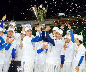 2011년 우승 모습
