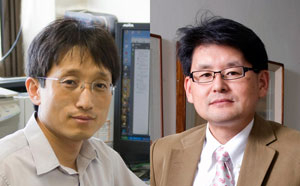 전통 화공 특별상을 수상한 이문용(왼쪽) 교수와 석명 우수 화공인상을 수상한 박진호 교수.