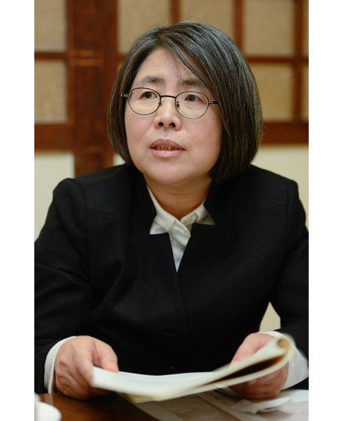 2일 대구를 찾은 김영란 전 대법관이 자신이 입법예고한 