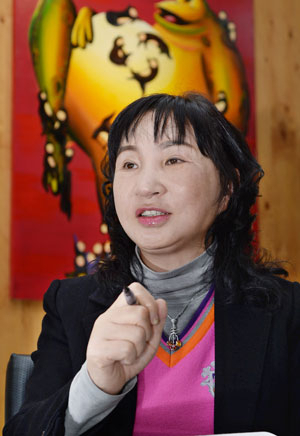 라온엔터테인먼트 박재숙 대표는 성공한 기업인이기도 하지만 기업 경영의 한 분야 중 