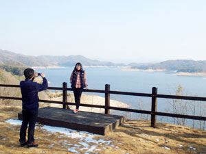 안동시 와룡면 산야리 인근에 설치한 