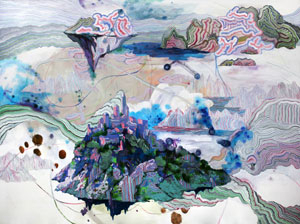 김영헌 작-Cloud Map