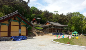 흑석사 전경.