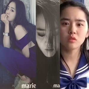 문근영 화보. 10여년전 모습과 비교 완벽한 변신./사진=마리끌레르, 영화 