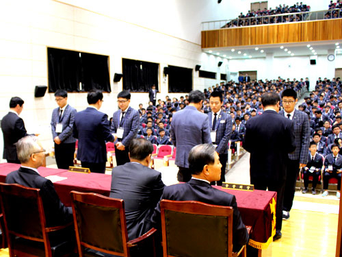 대륜동창회가 7일 대륜고 강당에서 