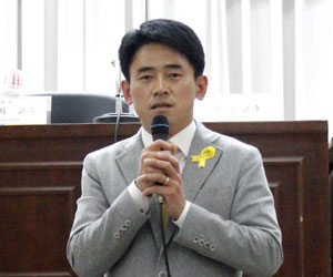 이원준 정의당 후보가 