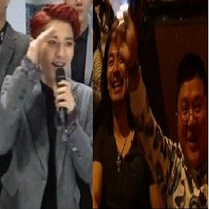 인기가요 엑소K 룸메이트 신성우·조세호 응원 사진.인기가요 방송 캡처