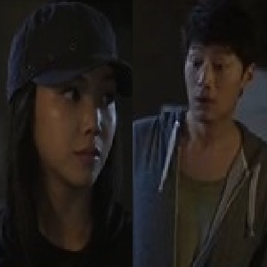 유나의 거리 이희준 김옥빈 첫 만남 사진. 유나의 거리 방송 캡처