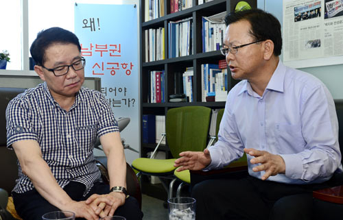 김부겸 새정치민주연합 대구시장 후보는 29일 