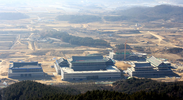 경북도청·도의회 신청사 전경