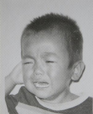 입양 당시 찍은 사진.