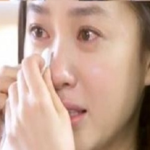 박주미 눈물 사진. 방송캡처