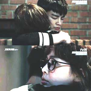 사진. 고교처세왕 서인국 이하나(tvN 고교처세왕 방송 캡처)