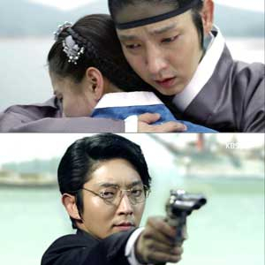 사진. 이준기 남상미(KBS 조선총잡이 방송 캡처)