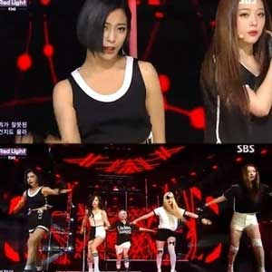 사진. 에프엑스(SBS 인기가요 방송 캡처)
