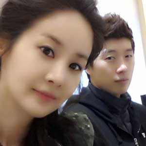 사진. 김가연 임요환(김가연 트위터)