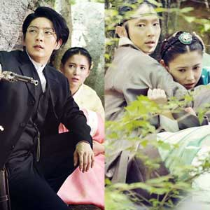 사진. 조선총잡이 이준기 남상이(KBS 미디어)