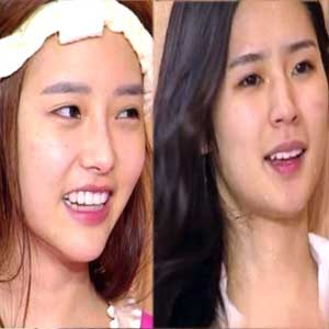 사진. 천이슬 박기량 민낯(KBS 해피투게더 방송 캡처)