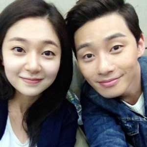 사진. 박서준 백진희(박서준 SNS)
