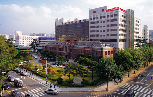 대구시 중구 삼덕동 경북대병원 본원.