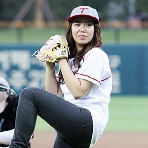 빅마마 민혜 시구 사진. KIA 타이거즈