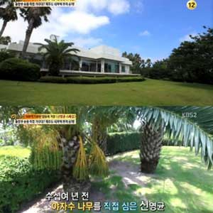 신영균 집 사진. KBS 여유만만 방송 캡처
